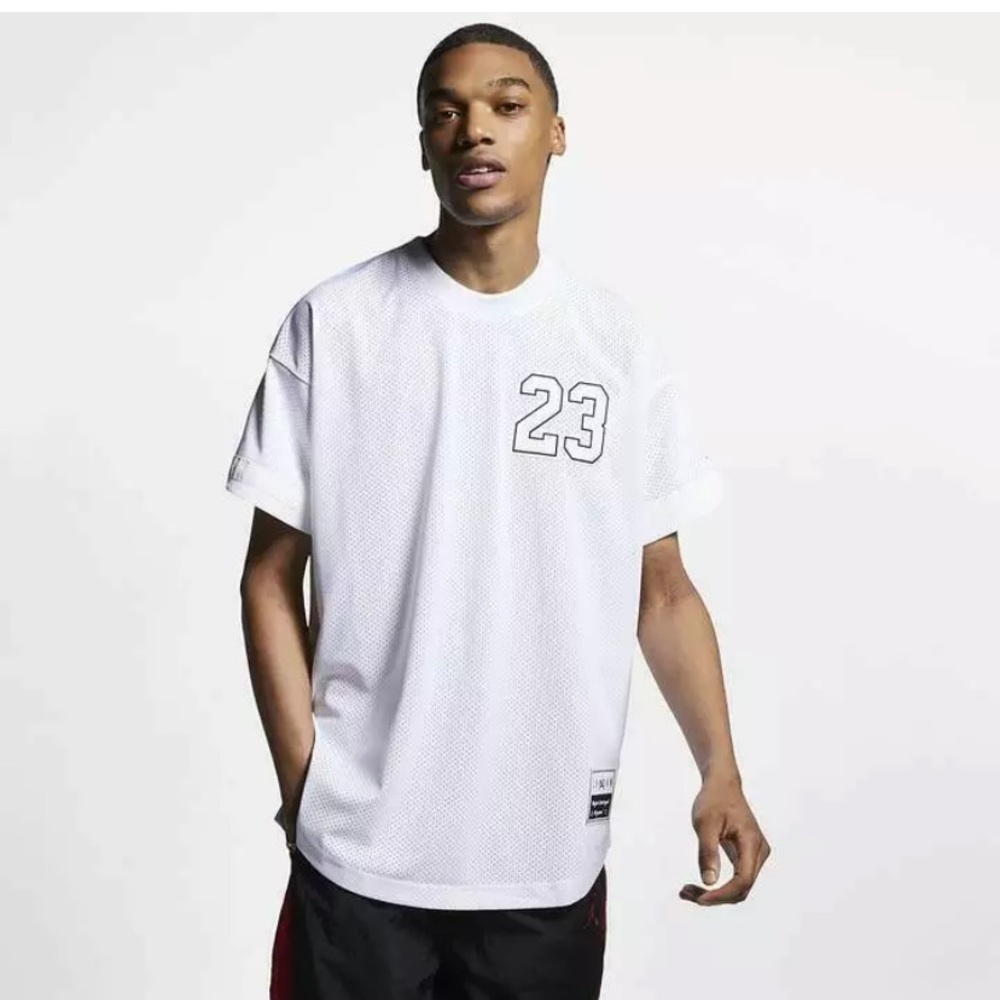 Nike Air Jordan Flight Mesh Jersey whit AO2826-100